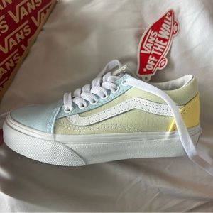 Vans pastel kids shoe